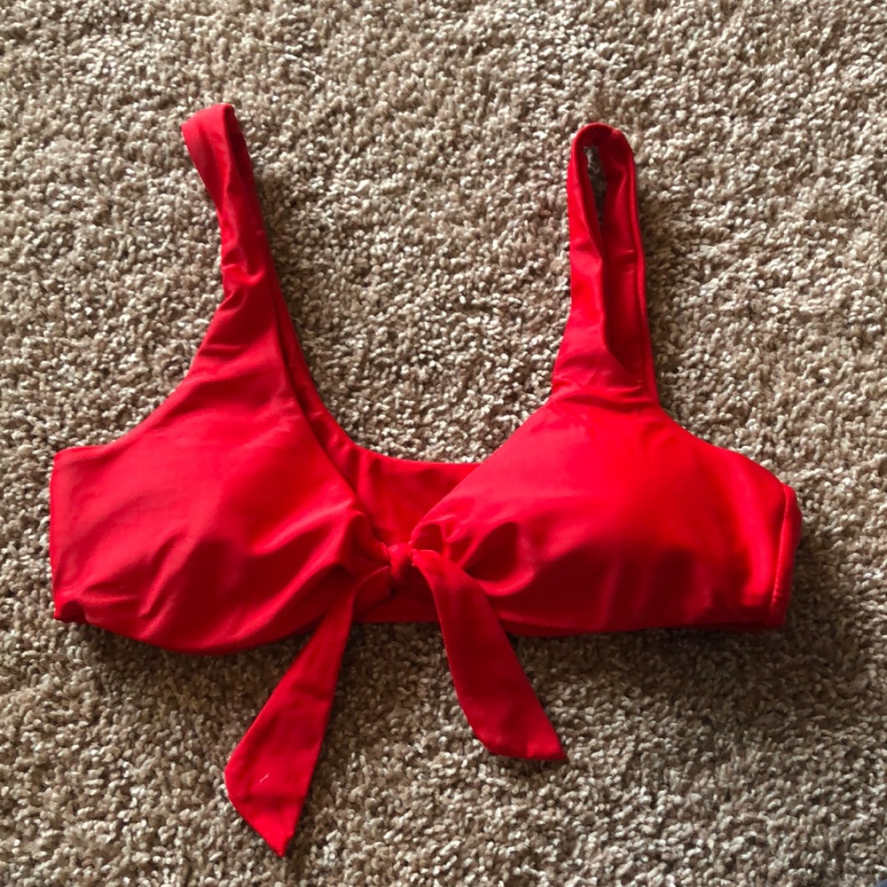 Red Bikini Top - Picture 2 of 5